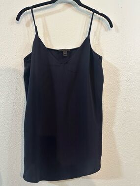 J.Crew Navy Blue Cami Tank Top Size 2T Adjustable Straps Minimal